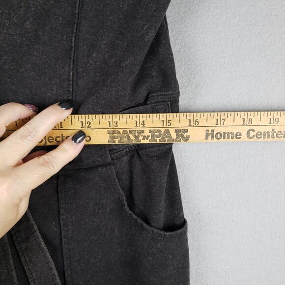 NOBO‎ Size L Strapless Jumpsuit Black Belted Neutral Indie Grunge Festival Boho - Picture 4 of 11